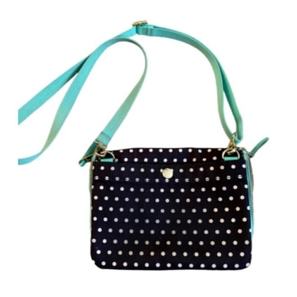 Fossil Polka Dot Crossbody Purse